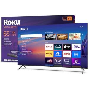 Roku 65-Inch 4K HDR Smart TV with Voice Remote