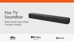 Amazon Fire TV Soundbar with Bluetooth and Dolby Audio