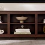 Walker Edison Wren Classic Brown TV Media Console