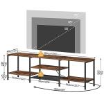 HOOBRO 75-Inch TV Stand with Power Outlets