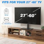 Adjustable Universal Tabletop TV Stand, 27-60 Inch