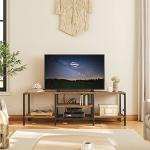 HOOBRO 75-Inch TV Stand with Power Outlets