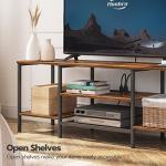 HOOBRO 75-Inch TV Stand with Power Outlets