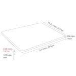 Swivel Carbon Fiber Tray Table for Home Theater