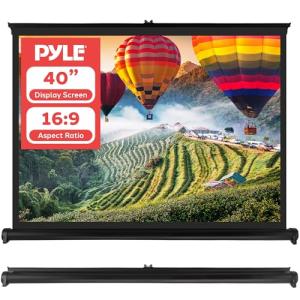 Pyle Portable 40-Inch Projector Screen for Events