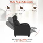 FDW Leather Recliner Sofa Massage Chair