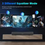 BESTISAN 28-Inch Soundbar with Bluetooth and HDMI