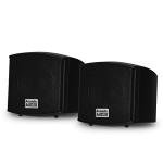 Acoustic Audio AA321B Black Bookshelf Speakers Pair