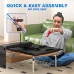 Rfiver Universal Swivel TV Stand for 32-75 Inch TVs