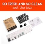 Universal Media Device Mount for Flat Screen TVs