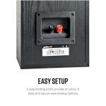 Polk Audio T15 Bookshelf Speakers with Deep Bass