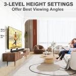 Universal Height Adjustable TV Stand for 27-65 Inch TVs