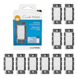 Lutron Caseta Smart Dimmer Switch 10 Pack