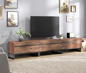 Wampat 3-in-1 TV Stand for Up to 110 Inches