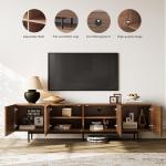 POVISION Mid-Century Modern TV Stand for 85-inch TVs