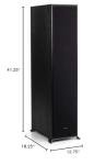 Klipsch R-610F Floorstanding Speakers - Black Pair