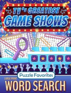 Large Print Word Search: TV Game Show Puzzles
