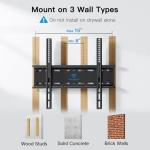 Slim Fixed TV Wall Mount for 26-60 Inch TVs