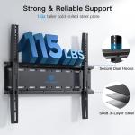 Slim Fixed TV Wall Mount for 26-60 Inch TVs