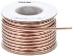 50ft Transparent 16-Gauge Speaker Wire Cable