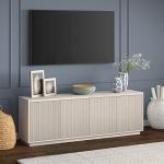 Henn&Hart Fluted TV Stand for 75-Inch TVs