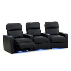 Octane Turbo XL700 Curved Leather Home Theater Seats