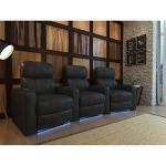 Octane Turbo XL700 Curved Leather Home Theater Seats