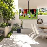 Suptek Adjustable Ceiling TV Mount for 26-55 inch TVs