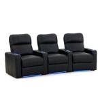 Octane Turbo XL700 Curved Leather Home Theater Seats