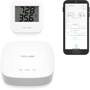 YoLink Smart Temperature & Humidity Sensor for Monitoring