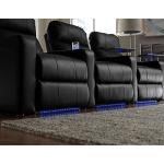 Octane Turbo XL700 Curved Leather Home Theater Seats