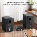 Saiyin 2-Way Passive Bookshelf Speakers Pair