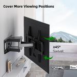 Full Motion TV Wall Mount for 37"-84" Screens