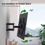 Full Motion TV Wall Mount for 37"-84" Screens