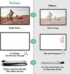 100-inch Portable 4K HD Projector Screen