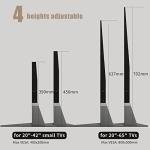 Universal Metal TV Stand for 20-65 Inch TVs