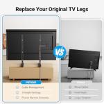 PERLESMITH Adjustable TV Stand for 37"-70" Screens