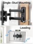 Pipishell Full Motion TV Wall Mount for 26-65