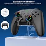 Wireless Bluetooth Gaming Controller with Hall Joysticks
