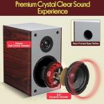 Pyle 6.5" 2-Way Passive Bookshelf Speakers - Pair