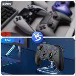 Wireless Bluetooth Gaming Controller with Hall Joysticks