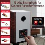 Pyle 6.5" 2-Way Passive Bookshelf Speakers - Pair