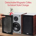 Pyle 6.5" 2-Way Passive Bookshelf Speakers - Pair
