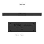 Roku TV Wireless Soundbar with Enhanced Stereo Sound
