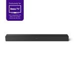 Roku TV Wireless Soundbar with Enhanced Stereo Sound