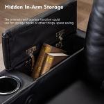 CANMOV Electric Recliner Chair with USB and Cup Holders