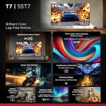 TCL 55" T7 Series 4K QLED Smart TV