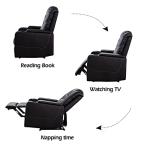 CANMOV Electric Recliner Chair with USB and Cup Holders