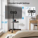 Mobile TV Stand for 23-60 Inch TVs