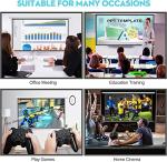 120-Inch Motorized Electric Projector Screen with Remote